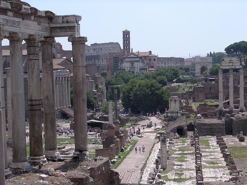 Forum_Romanum.JPG - Rome - Forum    